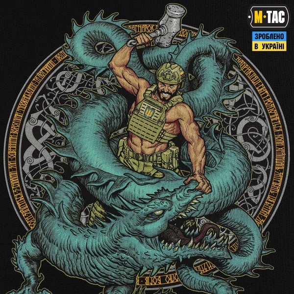 M-Tac футболка Ragnarok Cotton Hard Black - 80184002-L M-Tac футболка Ragnarok Cotton Hard Black - 80184002-L