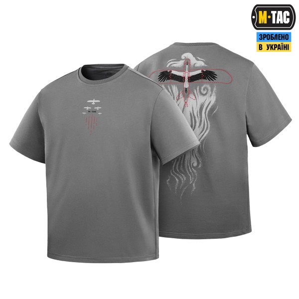 M-Tac футболка Leleka Cotton Hard Light Grey - 80195011-S