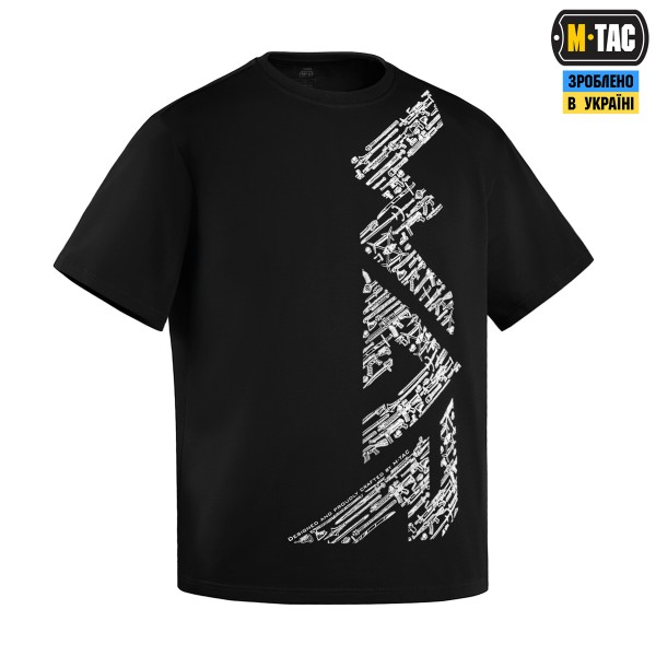 M-Tac футболка WAR Cotton Hard Black/White - 80205236-XS M-Tac футболка WAR Cotton Hard Black/White - 80205236-XS