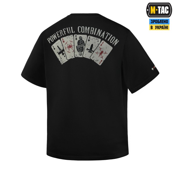 M-Tac футболка Powerful Combination Cotton Hard Black - 80211002-L