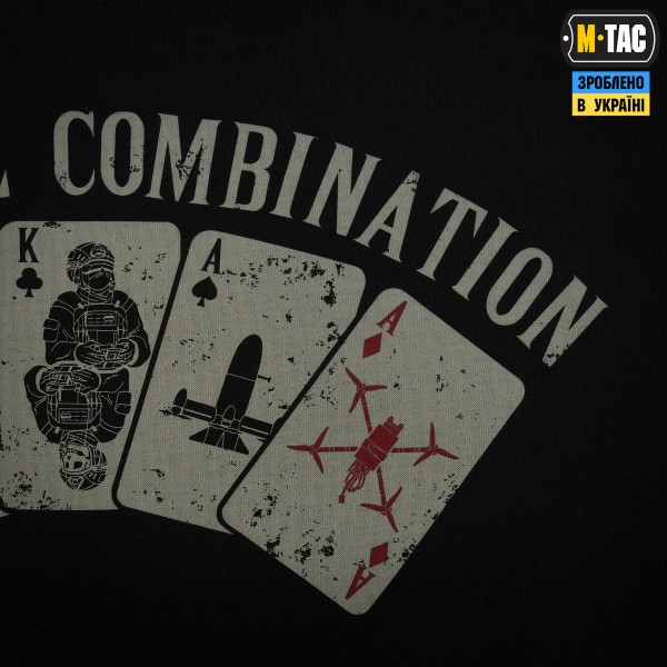 M-Tac футболка Powerful Combination Cotton Hard Black - 80211002-L