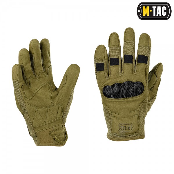 M-Tac перчатки Assault Tactical Mk.6 сорт 2 Olive - 90306001-G2