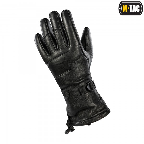 M-Tac перчатки зимние кожаные Black - 90315002 M-Tac перчатки зимние кожаные Black - 90315002
