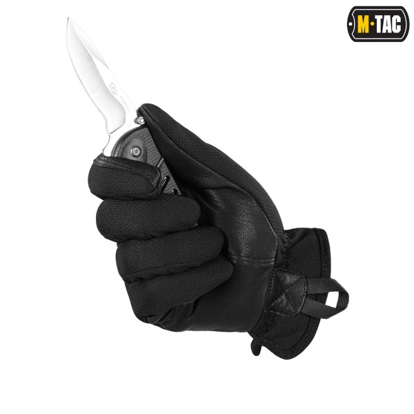 M-Tac перчатки Scout Tactical Mk.2 кожаные Black - 90319002 M-Tac перчатки Scout Tactical Mk.2 кожаные Black - 90319002