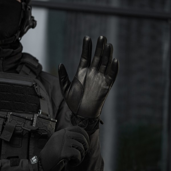 M-Tac перчатки Scout Tactical Mk.2 кожаные Black - 90319002 M-Tac перчатки Scout Tactical Mk.2 кожаные Black - 90319002