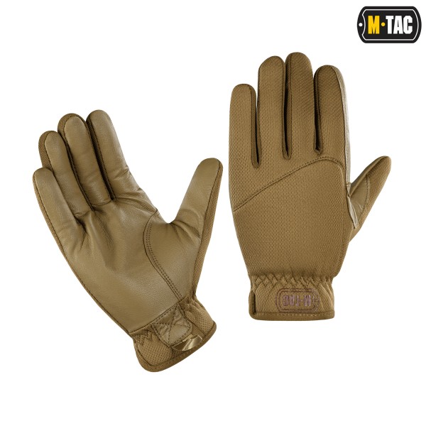 M-Tac рукавички Scout Tactical Mk.2 шкіряні Coyote - 90319005