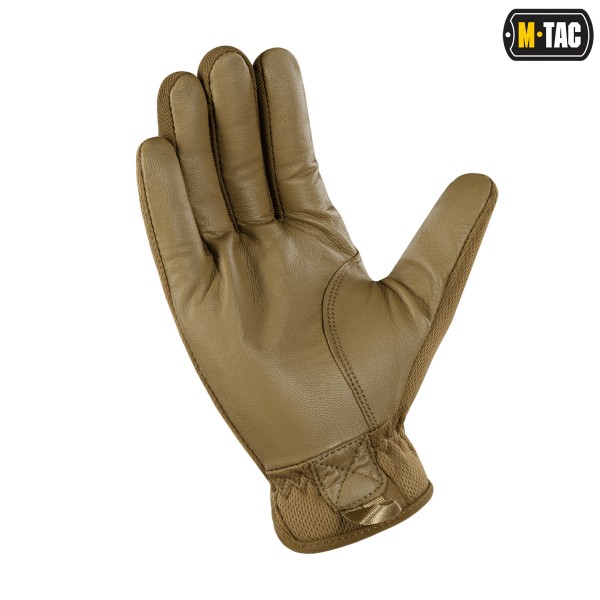 M-Tac рукавички Scout Tactical Mk.2 шкіряні Coyote - 90319005 M-Tac рукавички Scout Tactical Mk.2 шкіряні Coyote - 90319005