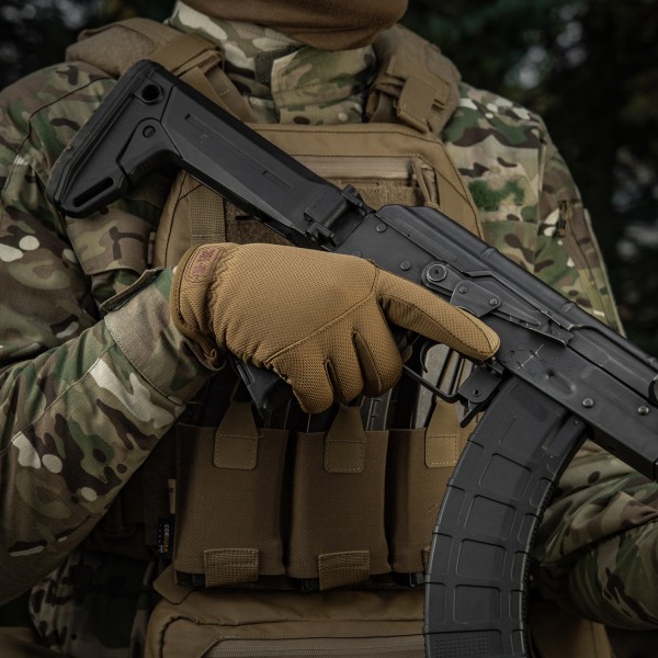 M-Tac рукавички Scout Tactical Mk.2 шкіряні Coyote - 90319005 M-Tac рукавички Scout Tactical Mk.2 шкіряні Coyote - 90319005