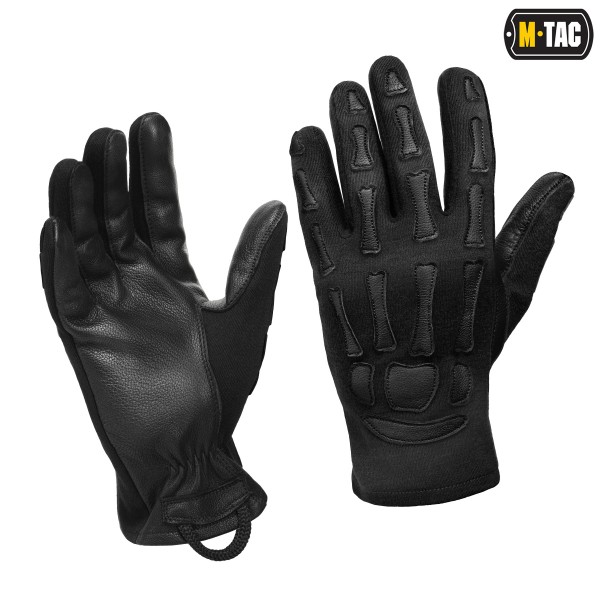 M-Tac перчатки Skeleton Nomex Black - 90320002