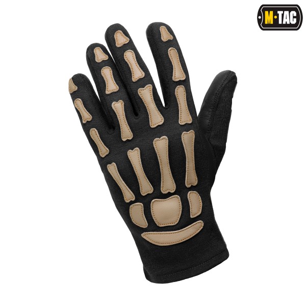 M-Tac перчатки Skeleton Nomex Black/Coyote - 90320205 M-Tac перчатки Skeleton Nomex Black/Coyote - 90320205