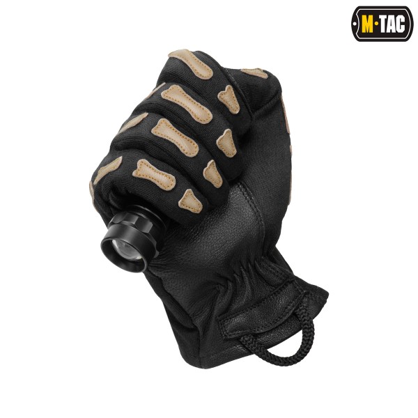 M-Tac перчатки Skeleton Nomex Black/Coyote - 90320205 M-Tac перчатки Skeleton Nomex Black/Coyote - 90320205