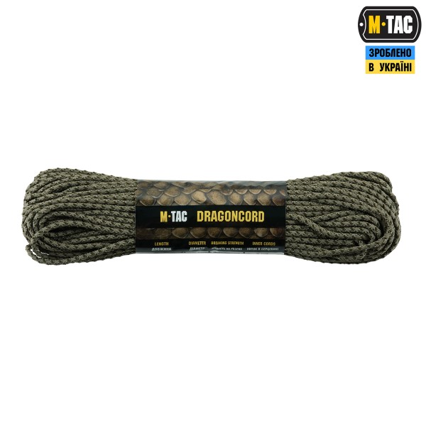 M-Tac паракорд Dragon Cord 30m Tan/Od Green - MTC-GPDC30-TNODG