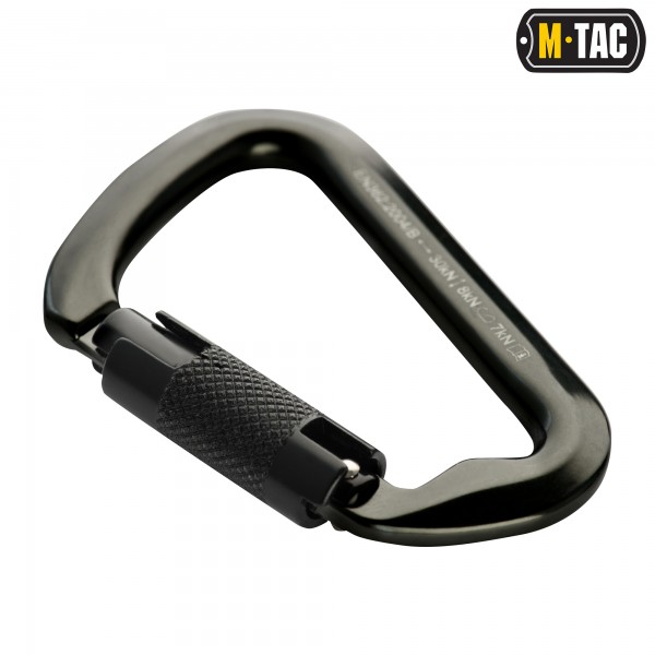 M-Tac карабин 10 см с байонетной муфтой Keylock серый - MTC-HDS30 M-Tac карабин 10 см с байонетной муфтой Keylock серый - MTC-HDS30