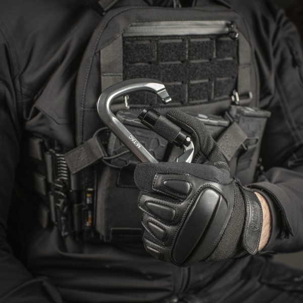 M-Tac карабин 10 см с байонетной муфтой Keylock серый - MTC-HDS30 M-Tac карабин 10 см с байонетной муфтой Keylock серый - MTC-HDS30