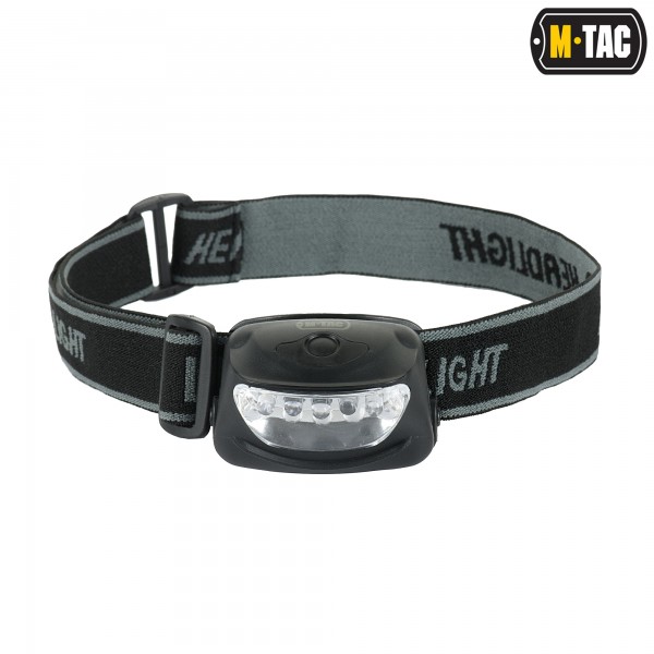 M-Tac фонарь налобный 4+1 LED Black - 60067002 M-Tac фонарь налобный 4+1 LED Black - 60067002