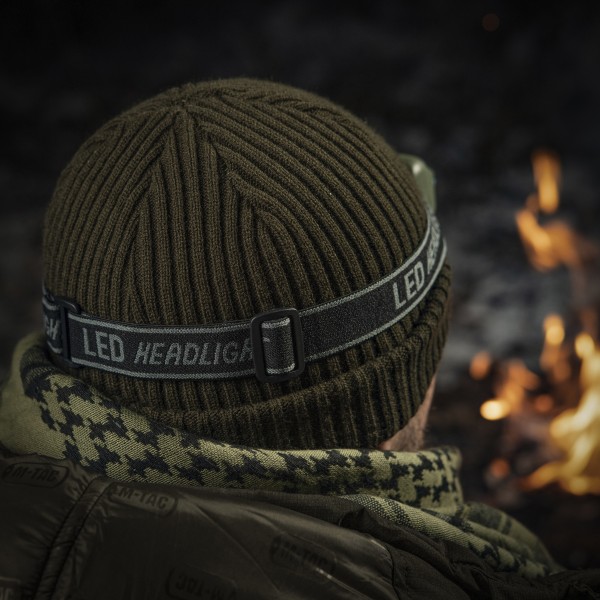 M-Tac фонарь налобный 4+1 LED Olive - 60067001 M-Tac фонарь налобный 4+1 LED Olive - 60067001