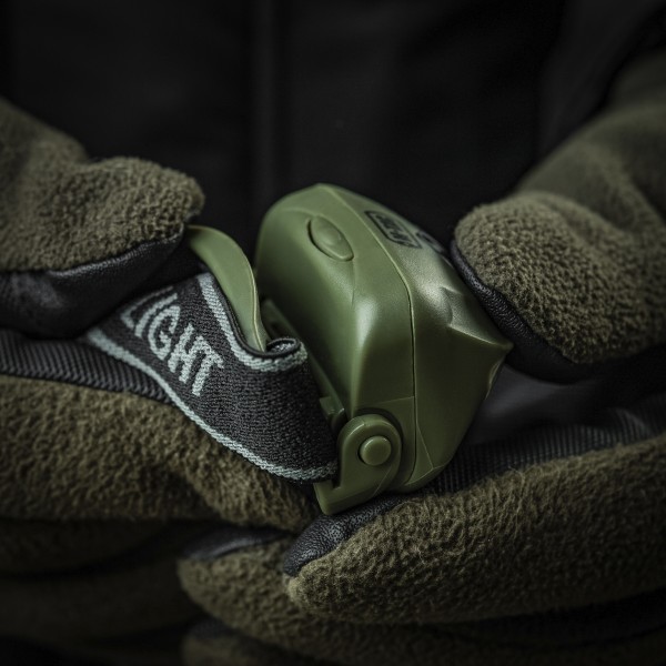 M-Tac фонарь налобный 4+1 LED Olive - 60067001 M-Tac фонарь налобный 4+1 LED Olive - 60067001