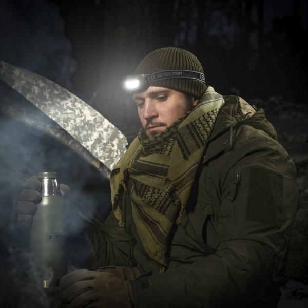 M-Tac фонарь налобный 4+1 LED Olive - 60067001 M-Tac фонарь налобный 4+1 LED Olive - 60067001