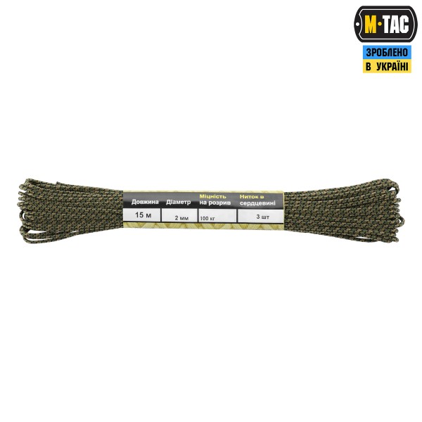 M-Tac паракорд Minicord Officer 15м - MTC-MC15-OF M-Tac паракорд Minicord Officer 15м - MTC-MC15-OF