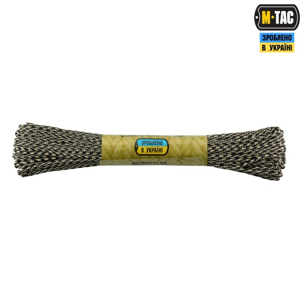 M-Tac паракорд Minicord 30m Black/Sand - MTC-MC30-BKSN M-Tac паракорд Minicord 30m Black/Sand - MTC-MC30-BKSN
