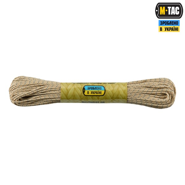 M-Tac паракорд Minicord 30m Sand Reflective - MTC-MC30-SNR M-Tac паракорд Minicord 30m Sand Reflective - MTC-MC30-SNR