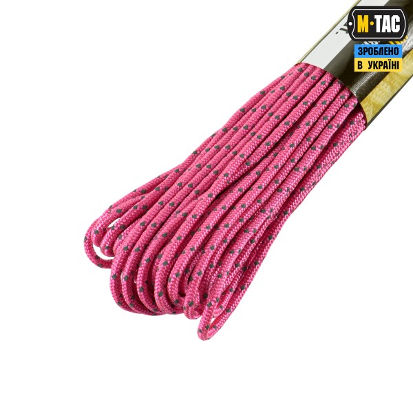 M-Tac паракорд Minicord Reflective Neon Pink 15м - MTC-MCRF15-NP M-Tac паракорд Minicord Reflective Neon Pink 15м - MTC-MCRF15-NP