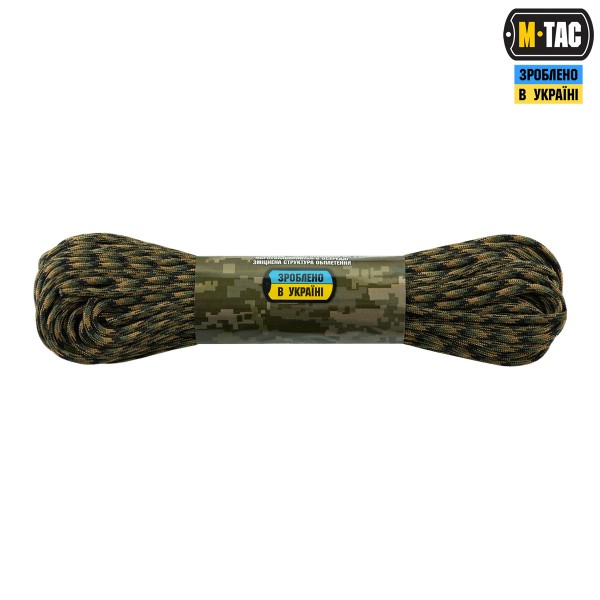 M-Tac паракорд 550 mil-spec 30m Woodland Marpat - MTC-MSPC30-WM