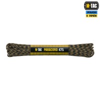 M-Tac паракорд 475 15m Black/Coyote
