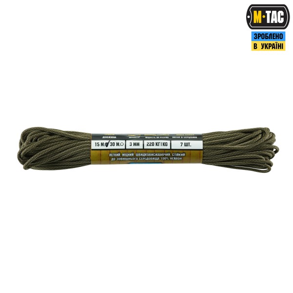 M-Tac паракорд 475 15m Coyote/Ranger Green Diamond - MTC-PC47515-CORGD