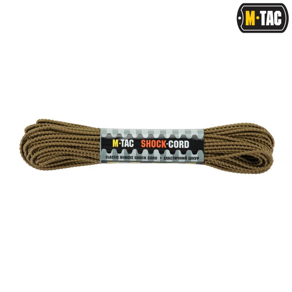 M-Tac паракорд Shock-Cord 3mm Dragon Skin Coyot 15м - MTC-SC-3DS15-CO