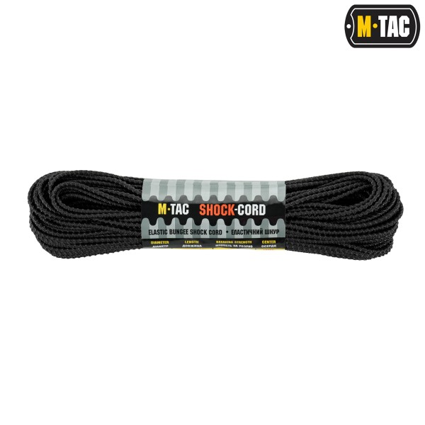 M-Tac паракорд Shock-Cord 3mm Dragon Skin Black 30м - MTC-SC-3DS30-BK