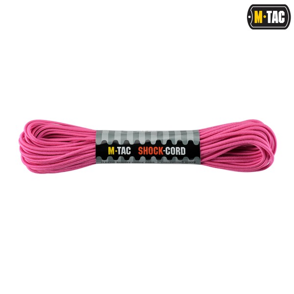 M-Tac паракорд Shock-Cord 3 mm Neon Pink 15м - MTC-SC-PC15-NP