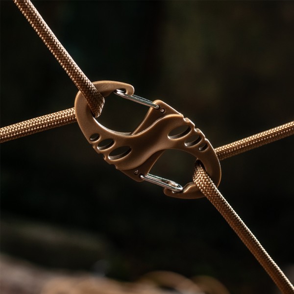 M-Tac карабін S-Hook пластиковий Coyote - MTC-SHKCRBNR-COY M-Tac карабін S-Hook пластиковий Coyote - MTC-SHKCRBNR-COY