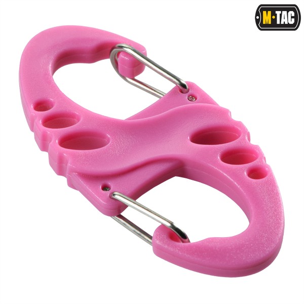 M-Tac карабін S-Hook пластиковий Pink - MTC-SHKCRBNR-PK