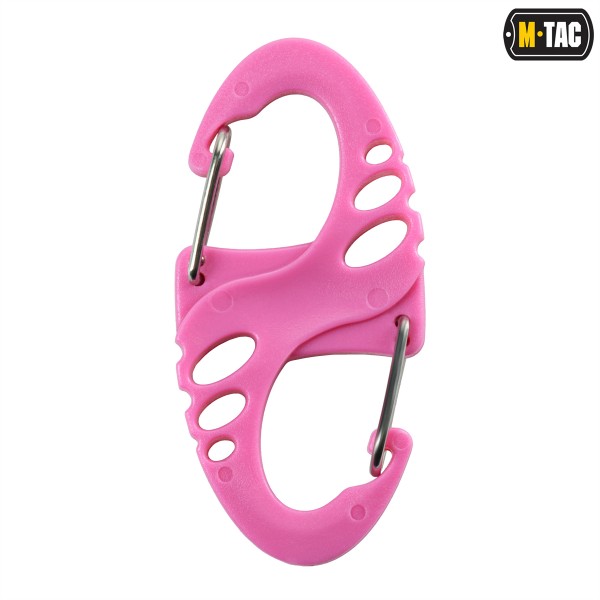 M-Tac карабін S-Hook пластиковий Pink - MTC-SHKCRBNR-PK