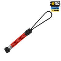 M-Tac темляк Scandinavian ВОЛЯ Silver Black&Red