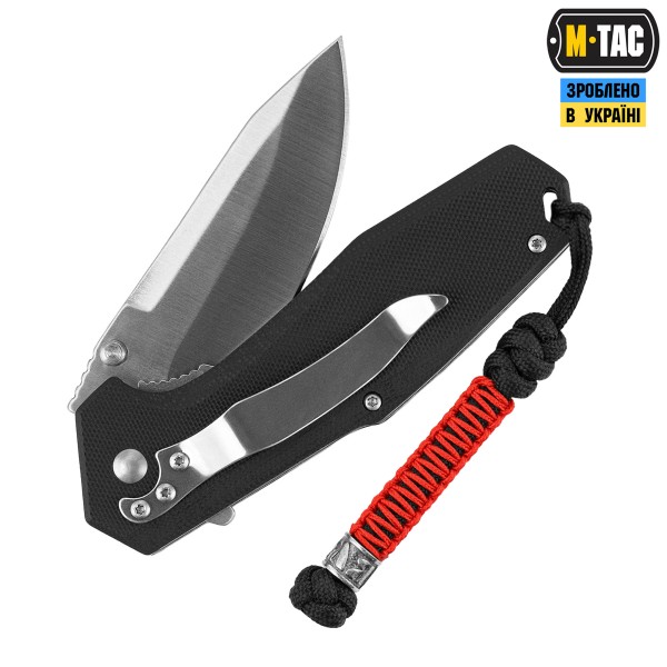 M-Tac темляк Scandinavian Воля Silver Black&Red - MTC-TMLSCVOL-SBR M-Tac темляк Scandinavian Воля Silver Black&Red - MTC-TMLSCVOL-SBR