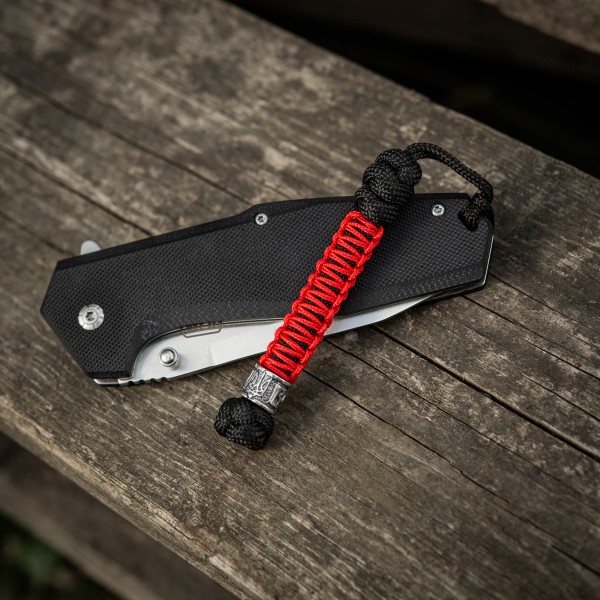 M-Tac темляк Scandinavian Воля Silver Black&Red - MTC-TMLSCVOL-SBR M-Tac темляк Scandinavian Воля Silver Black&Red - MTC-TMLSCVOL-SBR