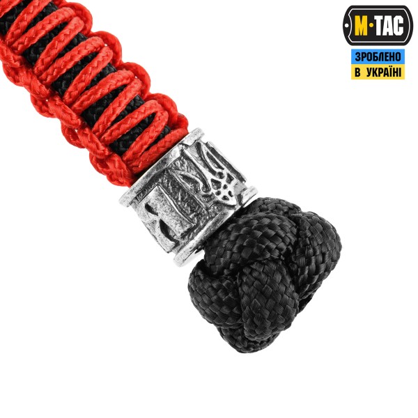 M-Tac темляк Scandinavian Воля Silver Black&Red - MTC-TMLSCVOL-SBR M-Tac темляк Scandinavian Воля Silver Black&Red - MTC-TMLSCVOL-SBR