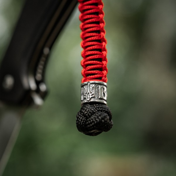 M-Tac темляк Scandinavian Воля Silver Black&Red - MTC-TMLSCVOL-SBR M-Tac темляк Scandinavian Воля Silver Black&Red - MTC-TMLSCVOL-SBR