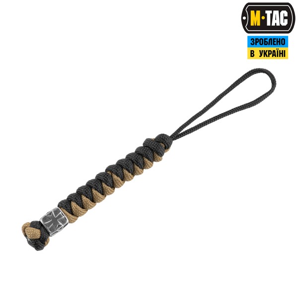 M-Tac темляк Viper Козацкий Крест Steel Black&Coyote - MTC-TMLVKC-SBC