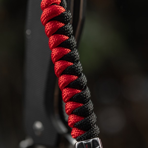 M-Tac темляк Viper Козацкий Крест Steel Black&Red - MTC-TMLVKC-SBR