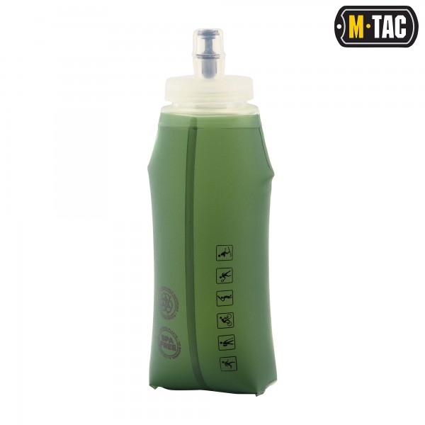 M-Tac бутылка для воды мягкая 500 мл. олива - MTC-WB500 M-Tac бутылка для воды мягкая 500 мл. олива - MTC-WB500