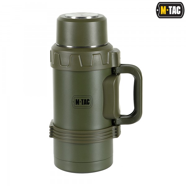 M-Tac термос турістичний1600 мл олива/нерж. - 60060001 M-Tac термос турістичний1600 мл олива/нерж. - 60060001