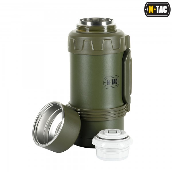 M-Tac термос турістичний1600 мл олива/нерж. - 60060001 M-Tac термос турістичний1600 мл олива/нерж. - 60060001