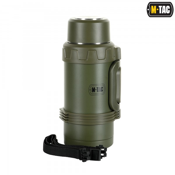 M-Tac термос турістичний1600 мл олива/нерж. - 60060001 M-Tac термос турістичний1600 мл олива/нерж. - 60060001