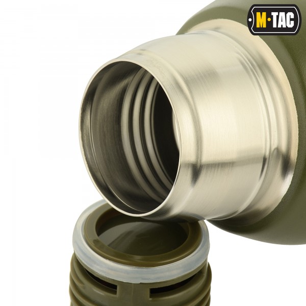 M-Tac термос Type 2 1000 мл олива/нерж. - 60057001 M-Tac термос Type 2 1000 мл олива/нерж. - 60057001