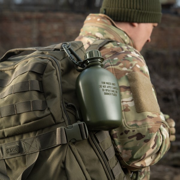 M-Tac фляга пластиковая 1 л. олива - USPL002 M-Tac фляга пластиковая 1 л. олива - USPL002