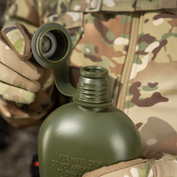 M-Tac фляга пластиковая 1 л. олива - USPL002 M-Tac фляга пластиковая 1 л. олива - USPL002