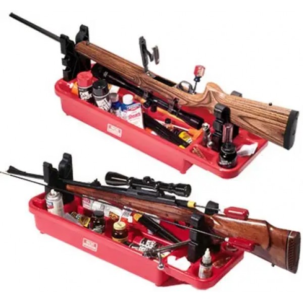 Підставка для чищення зброї MTM Gunsmith’s Maintenance Center RMC-5. Матеріал – пластик. Колір – червоний. - 17730492
